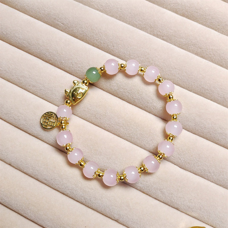 National Style Butterfly Cracked Cystal Gradient Bracelets