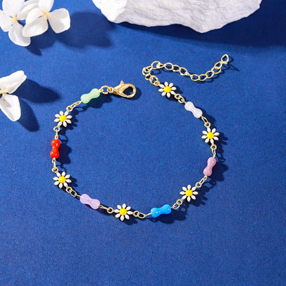 Female Little Daisy Korean Jewelry Girlfriends Bracelets