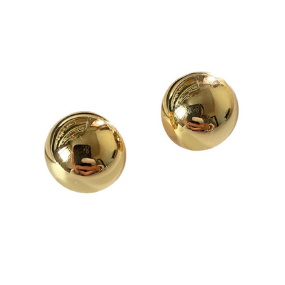 Scenery Surface Ball Ear Fashion Commuter Rings