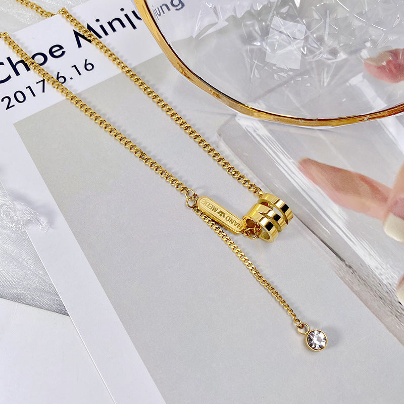 Steel Affordable Luxury Fashion Female Korean Simple Trendy Personality Necklaces