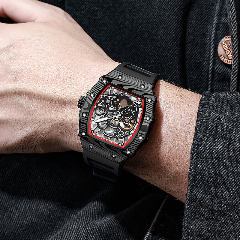 Men's Richard Watch Hollow Waterproof Luminous Machinery Mechanical Watches