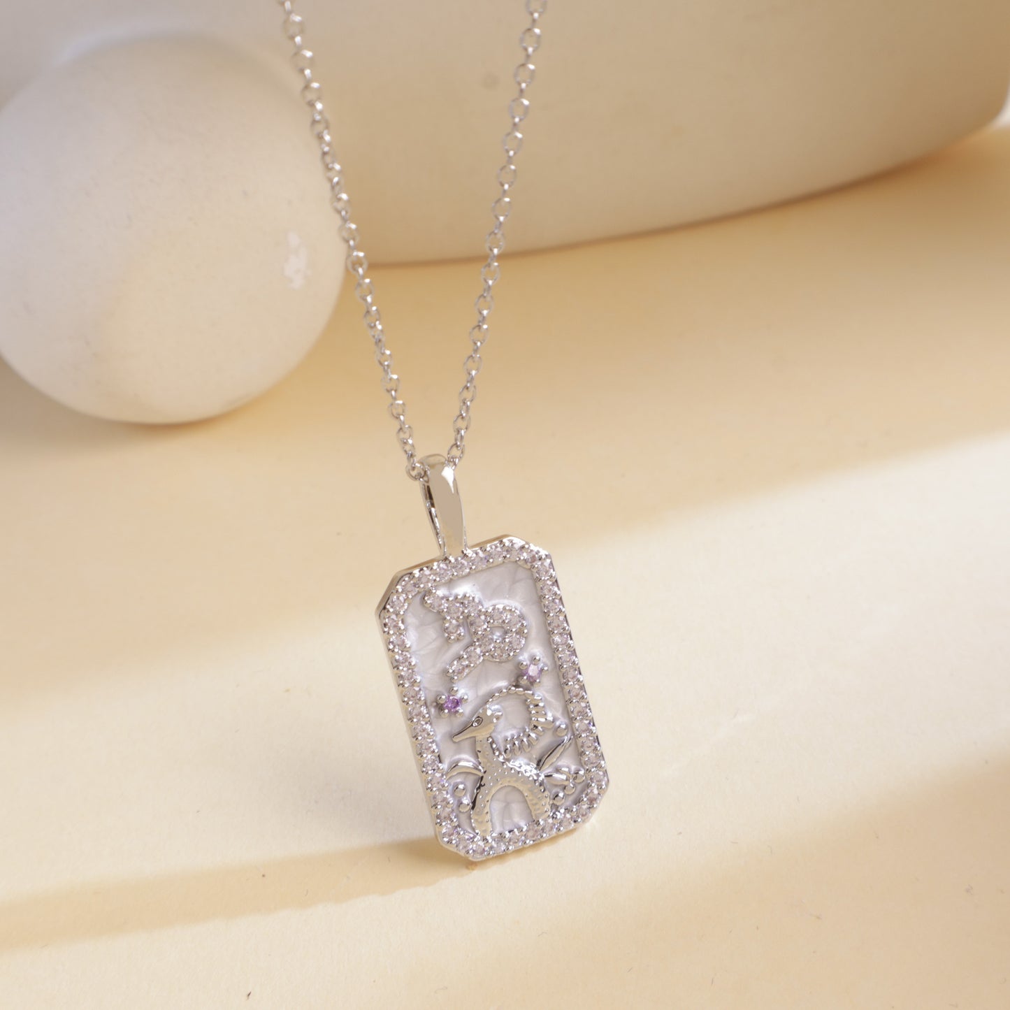 Constellation Color Zircon Female Special Interest Necklaces