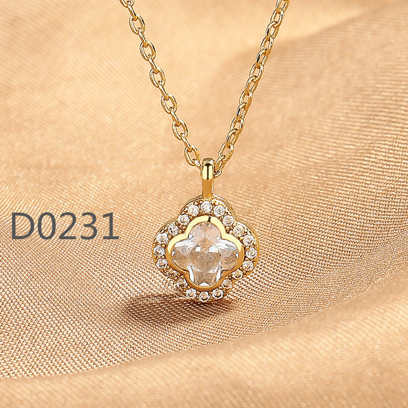 Women's Fashionable Light Luxury Couple High-grade Niche Unique Clavicle Necklaces