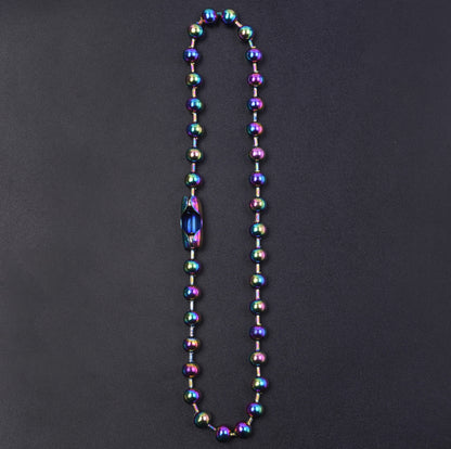 Innovative Durable Bead Chain Clavicle Vacuum Necklaces