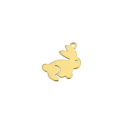 Cat Rabbit Pigeon Peace Bird Feather Pendants