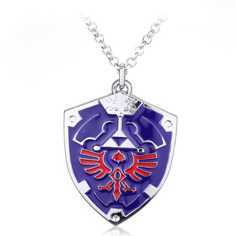 Legend Of Zelda Breath The Wild Shield Sword Sky Necklaces