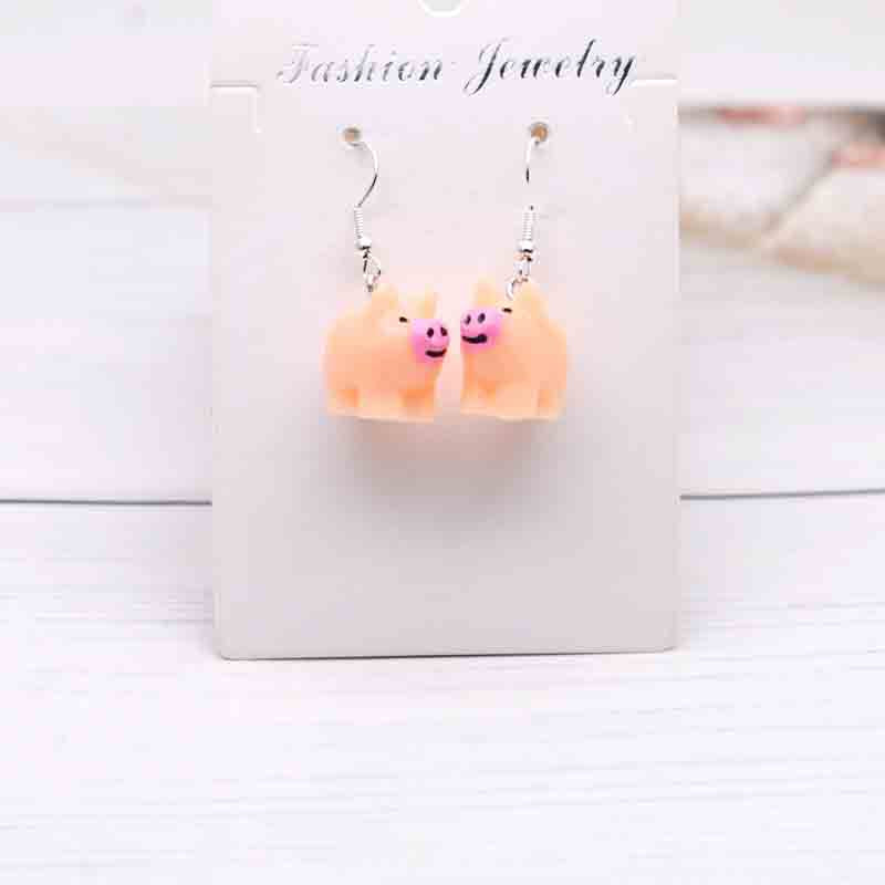 Ice Cream Candy Drink Resin Homemade Earrings