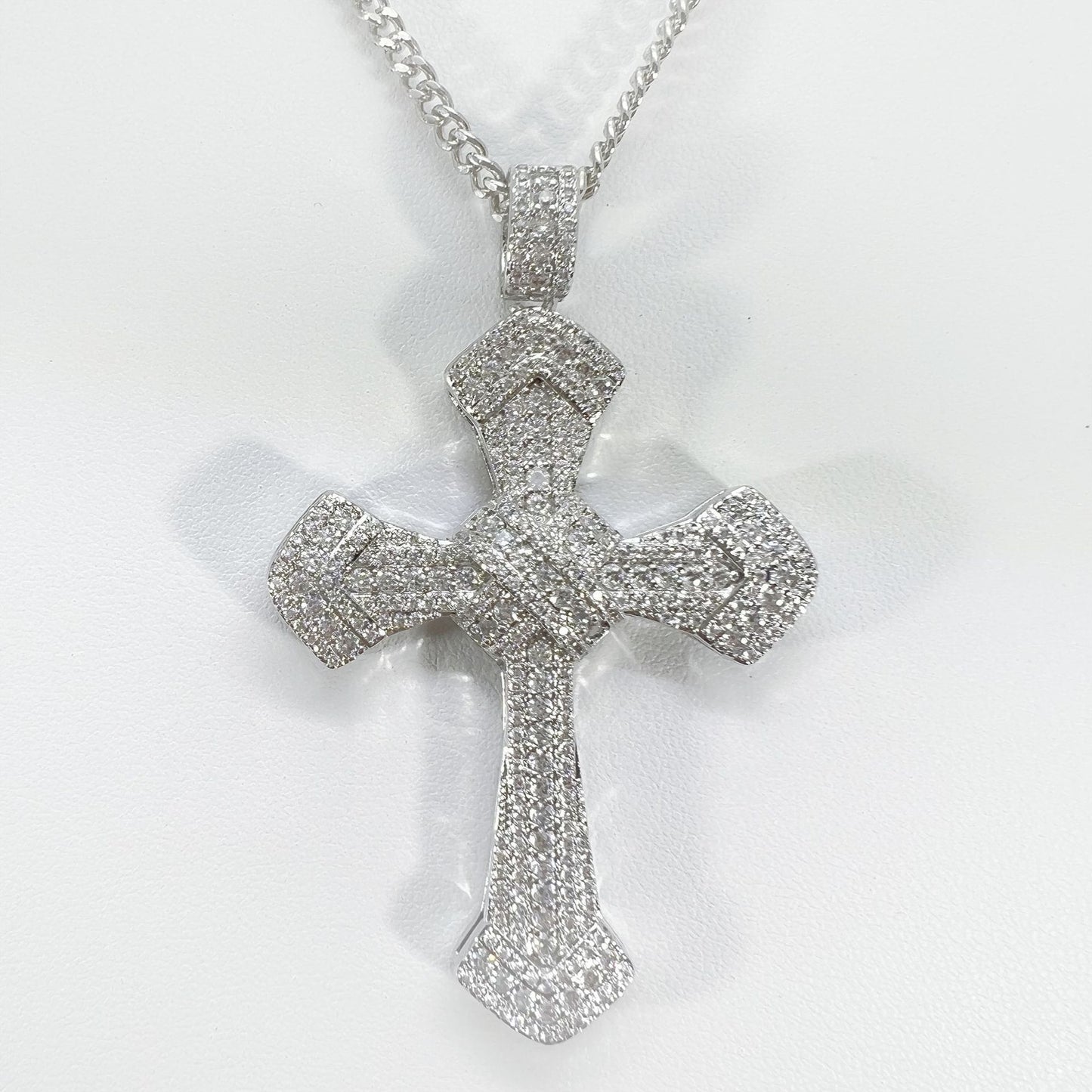 Full Diamond Cross Vintage Luxury Zircon Necklaces