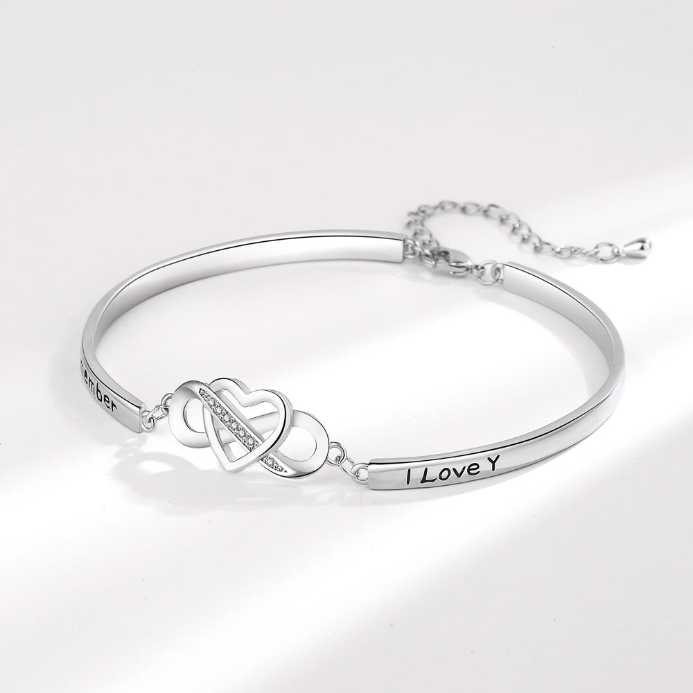 Fashionable Heart-shaped Letters Female Friends Sisters Bracelets