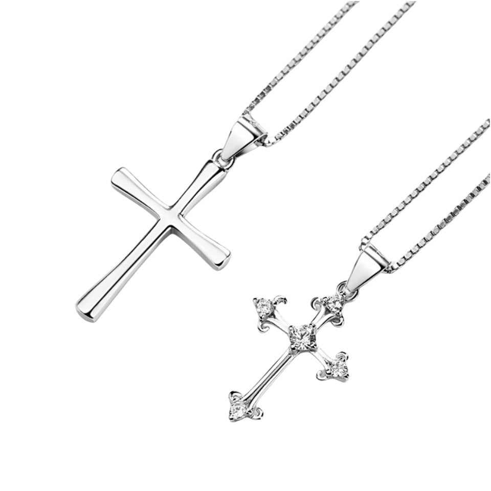 Cross Minority Fashion Trendy Design Sense Valentine's Necklaces