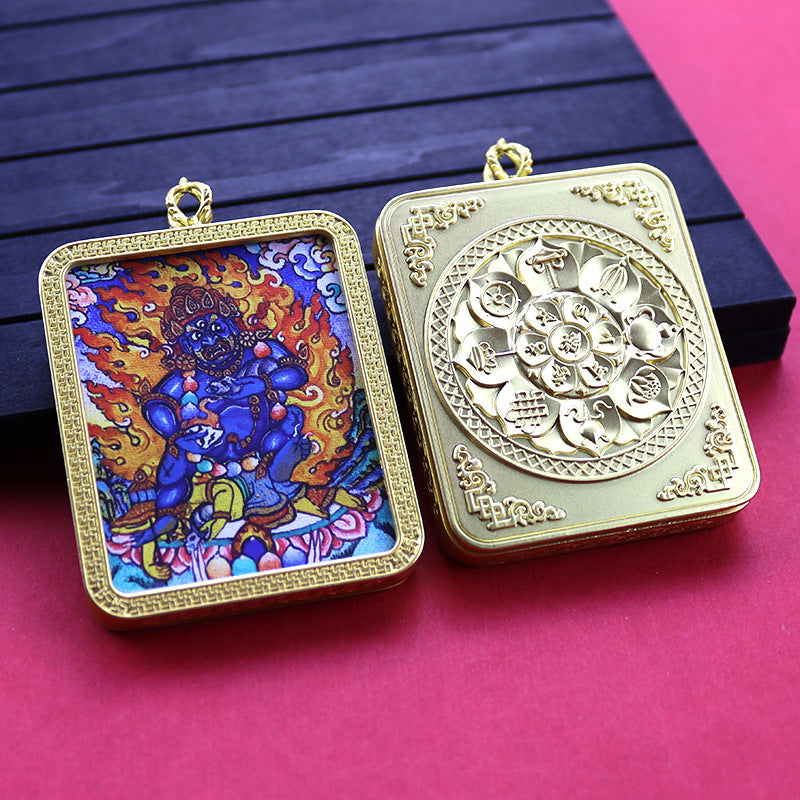 Fifth Master Small Yellow God Wealth Pendants