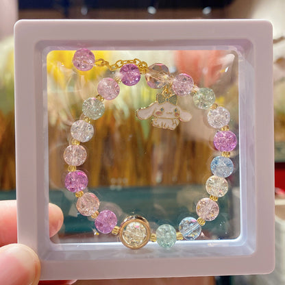 Boxed Beaded Colored Glaze Beads Jewelry Bracelets