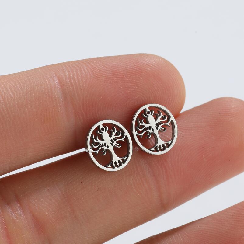 Style Personality Design Fashion Geometry Pattern Simple Star Earrings