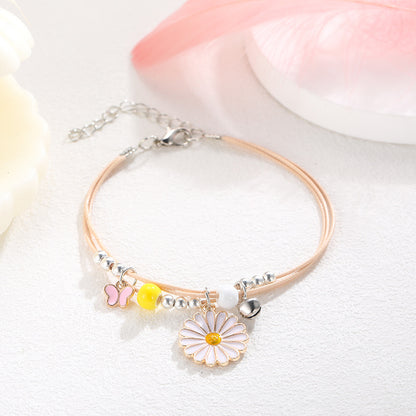 Creative Popular Female Cartoon Woven Ceramic Bracelets