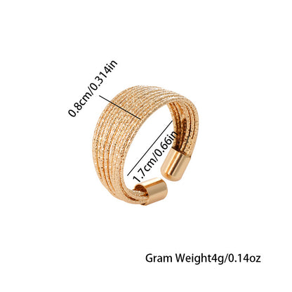 Luxury Open Personality Design Fashion Temperament Rings