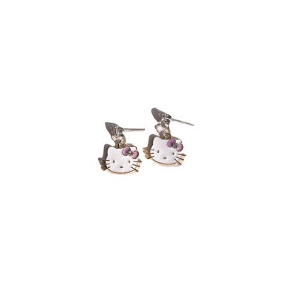 Cartoon Young Cute Melody Clow Pom Earrings