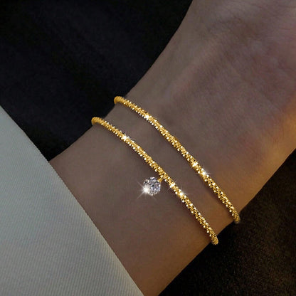 Sier Pigment Sparkling Ladies Personalized Cold Style Light Bracelets