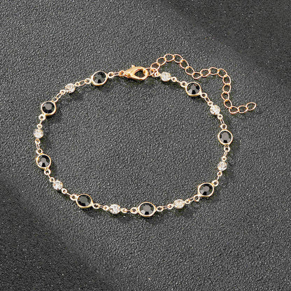 Fashion Ornament Inlaid Gemstone Personalized Accessories Colorful Bracelets