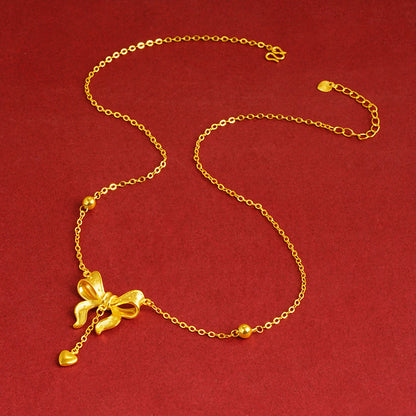 Women's Placer Gold For No Color Fading On Necklaces
