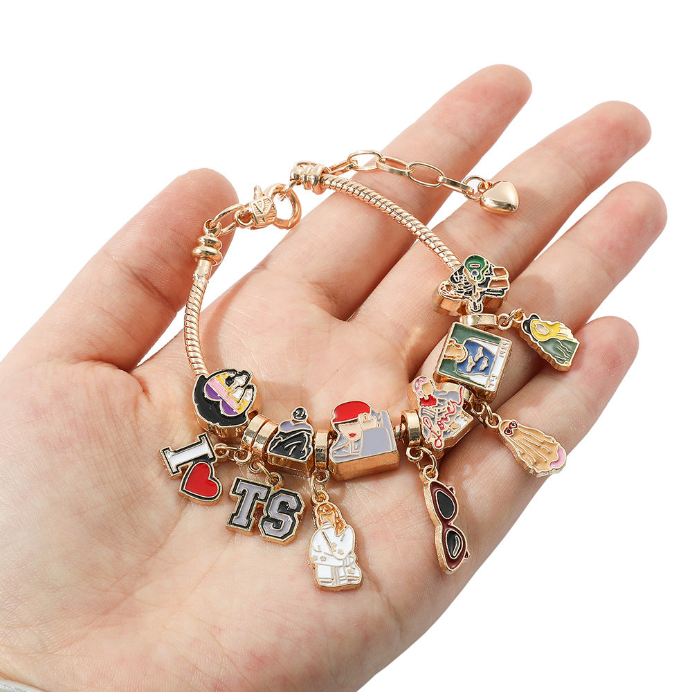 Taylor Accessories Grid Christmas Advent Blind Box Bracelets