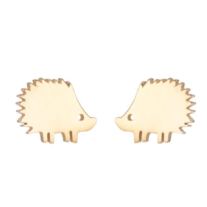 Women's Minority Fashion Stainless Steel Cute Squirrel Earrings