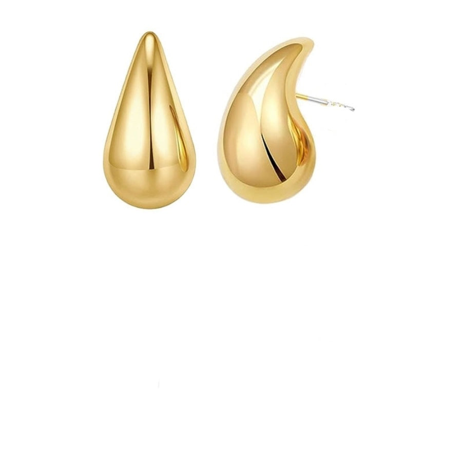 High-grade Hollow Water Drop Ear Fashionable Earrings