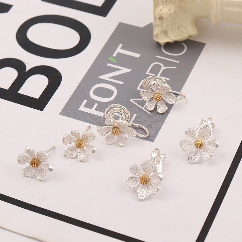 Light Luxury Mosquito Coil Ear Clip Earrings