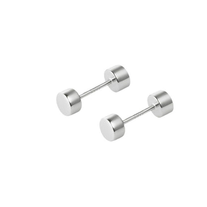 Men's Trendy High-grade Bone Button Fashion Hip Earrings