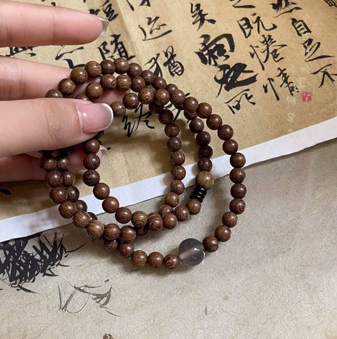 Beads Three-circle Female Chinese Style Retro National Niche Bracelets