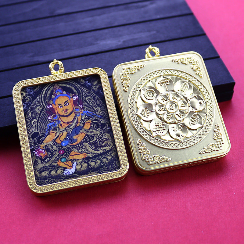 Fifth Master Small Yellow God Wealth Pendants