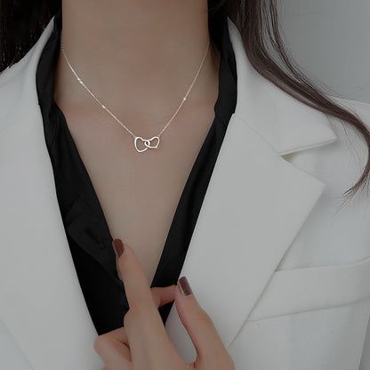 High Sense Design Titanium Steel Clavicle Necklaces