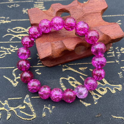 Cracked Cystal Crack Bead Fresh Girlfriends Bracelets