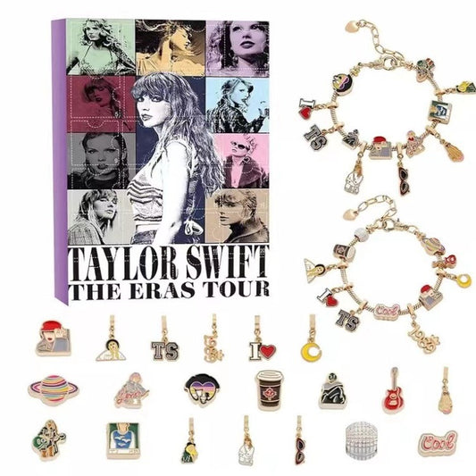 Taylor Accessories Grid Christmas Advent Blind Box Bracelets