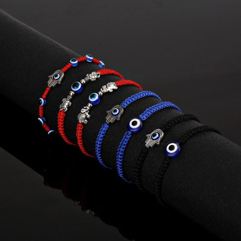 Eye Carrying Strap Black Blue Eyes Bracelets