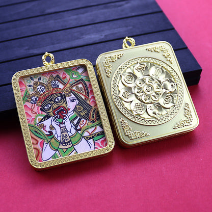 Fifth Master Small Yellow God Wealth Pendants