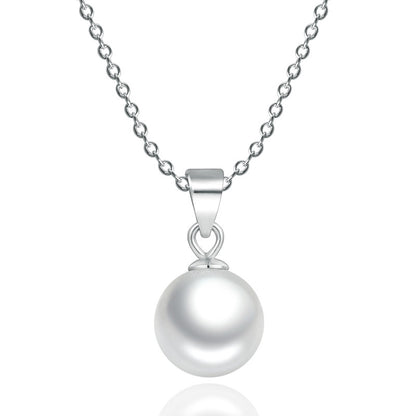 Fashion Shell Pearls Set Temperament Clavicle Chain Live Pendants