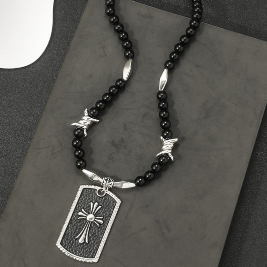 Men's Punk Hip Hop Creative Style Cross Necklaces