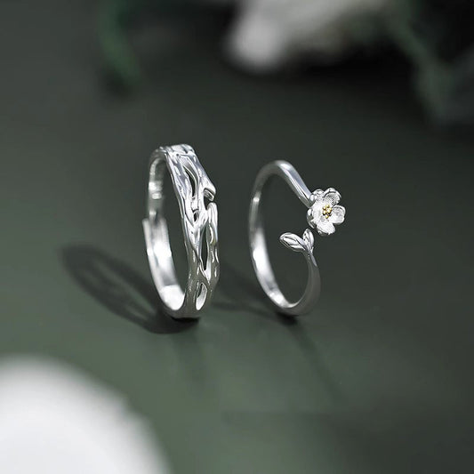 Pair Niche Design Adjustable Gifts For Rings