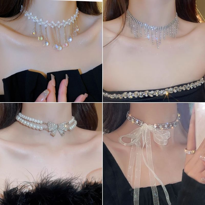 Design Sense Minority Simple Long Fringe Necklaces