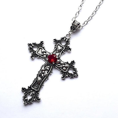 Jewelry Sier Tone Gothic Fashion Charm Declaration Necklaces