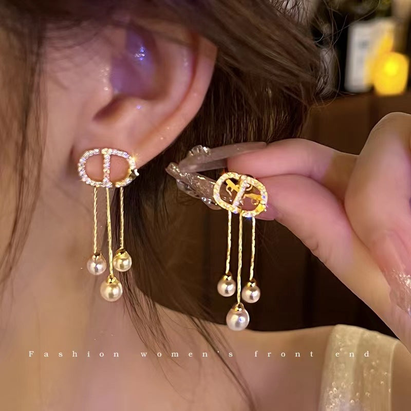 Women's Ear Fashionable Niche Design High Class Earrings