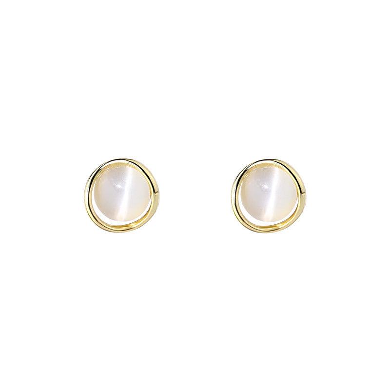 Women's Stone Ear Elegant Mini Petite Fashion Earrings