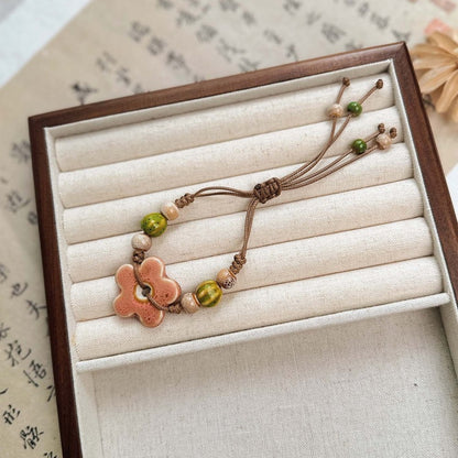 Women's Ceramic Gifts Hand-woven Chinese Style High-grade Bracelets