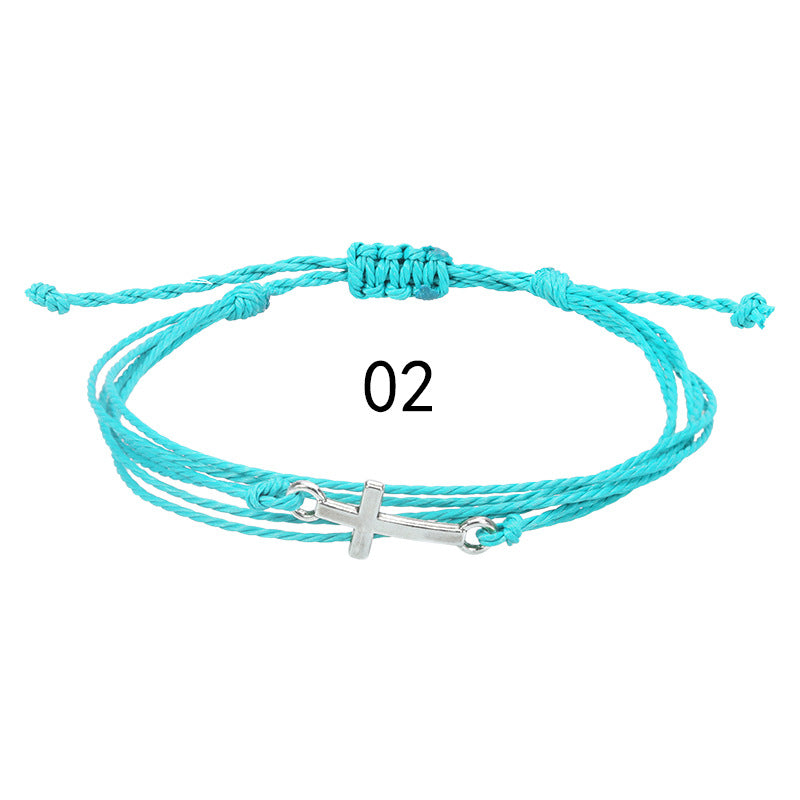 Women's & Men's Woven Waterproof Friendship Carrying Strap Couple Bracelets