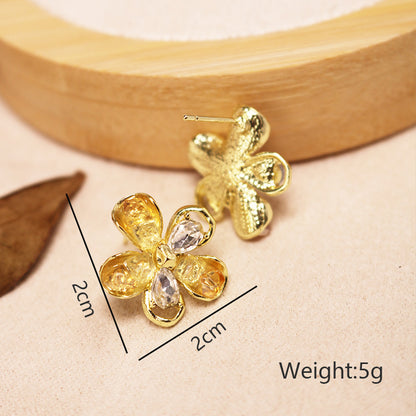 Summer Light Luxury High Sense Design Korean Earrings