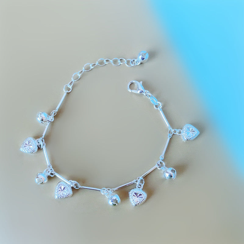 Female Korean Style Simple Imitation Sier Bracelets