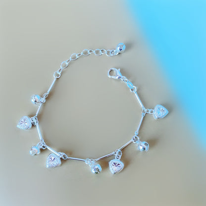 Female Korean Style Simple Imitation Sier Bracelets