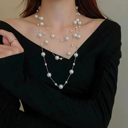 Slouchy Graceful Ball Plunger Series Set Necklaces