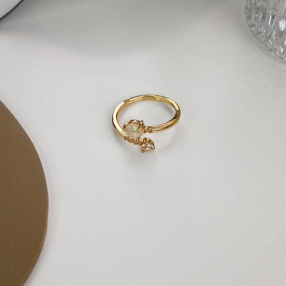 Open Style Niche Design Personalized Index Rings