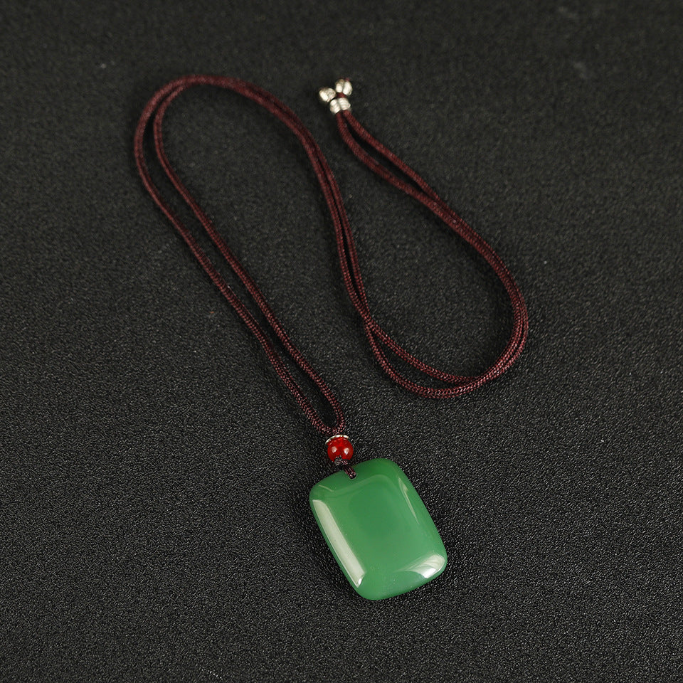 Women's & Men's Imitation Jade Popular Ornament Pendants